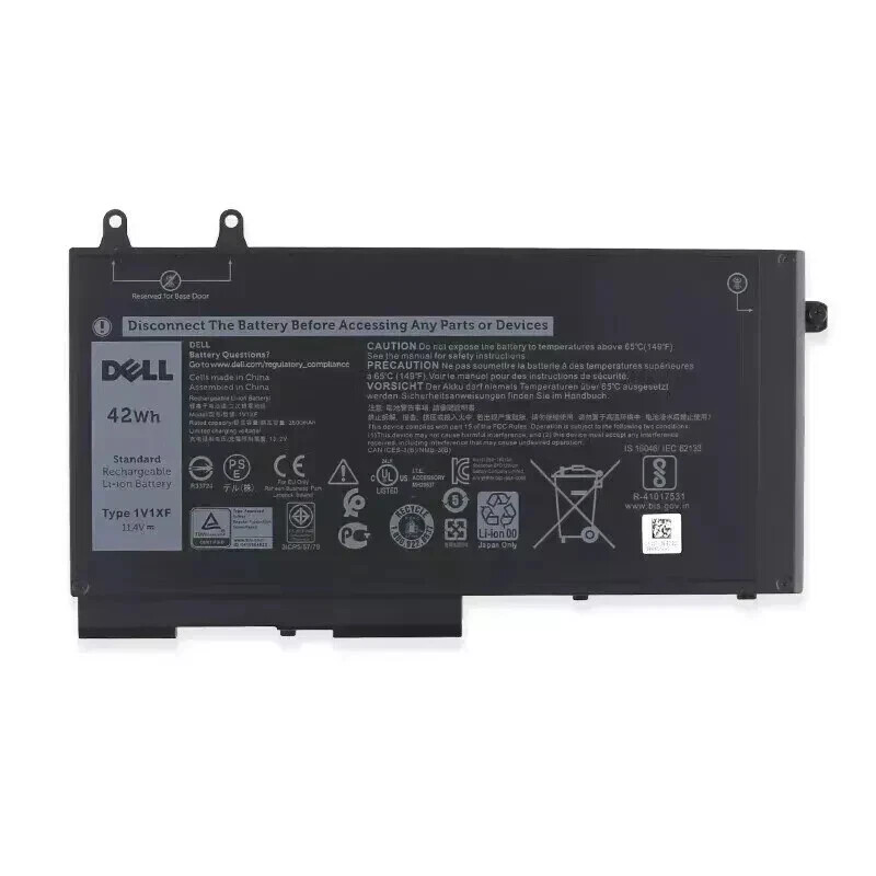 NEW Genuine 1V1XF Battery For Dell Precision 3540 3550 Latitude 5400 XV8CJ 42WH