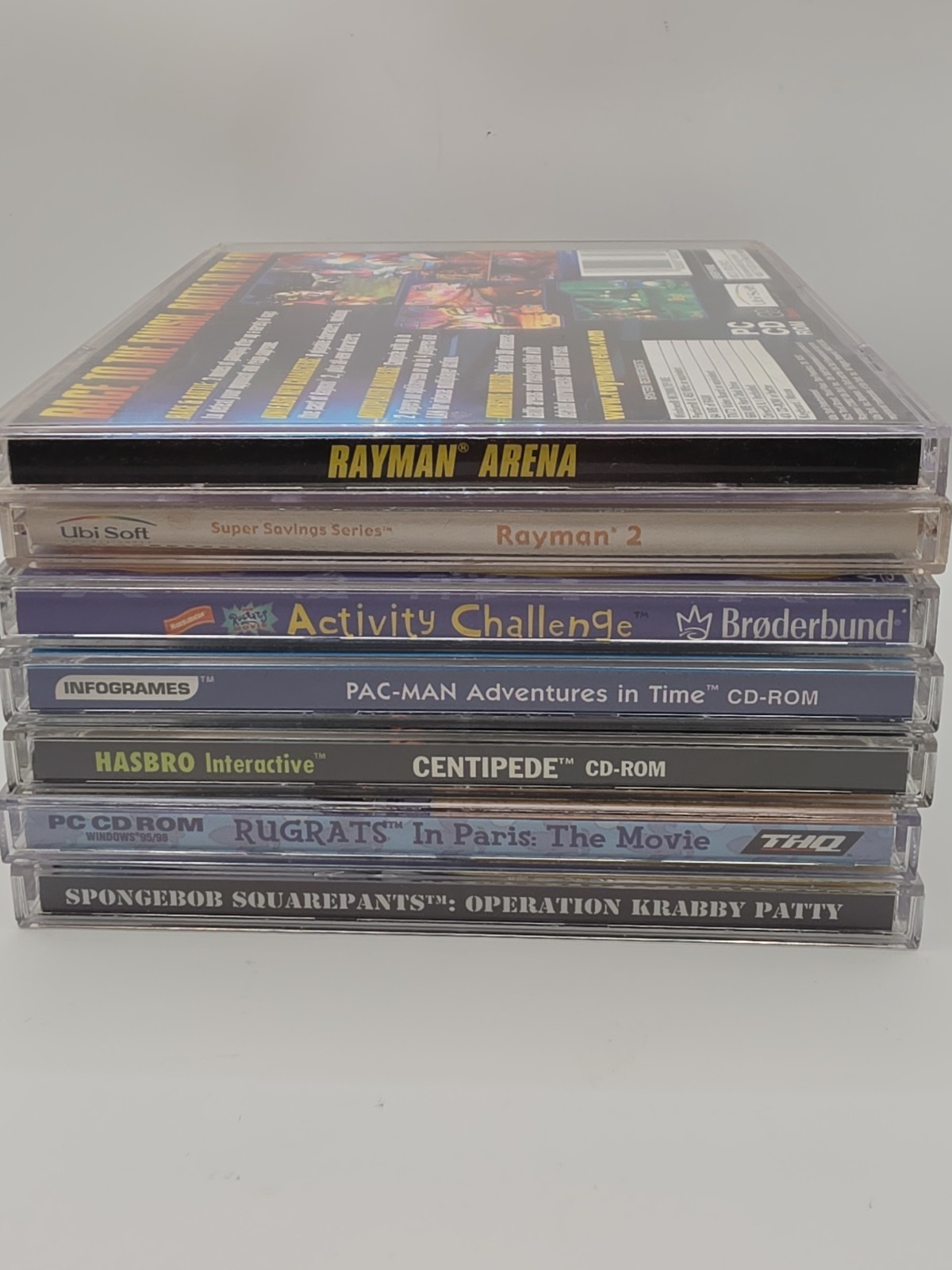 Vintage 90's PC CD-ROM Games Software for Windows 98, Lot of 7  (1998-2001)