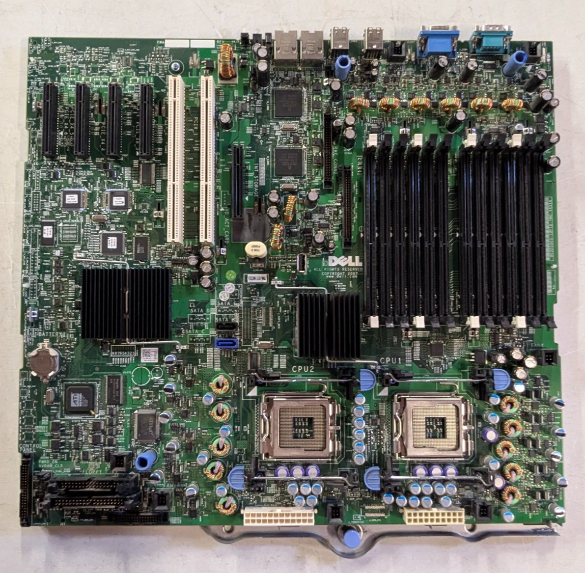 Dell 0NX642 NX642 PowerEdge 2900 III Dual LGA771 DDR2 FB-DIMM Motherboard