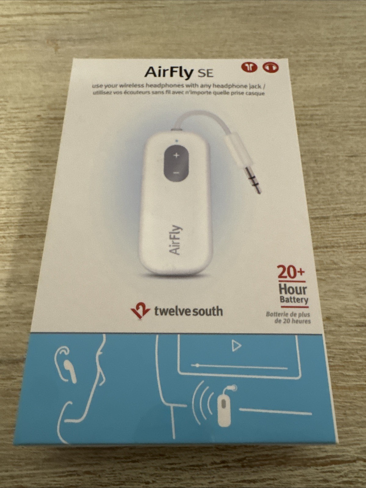 TwelveSouth AIRFLY SE Wireless Headphone Adapter AIR FLY S.E. New Sealed