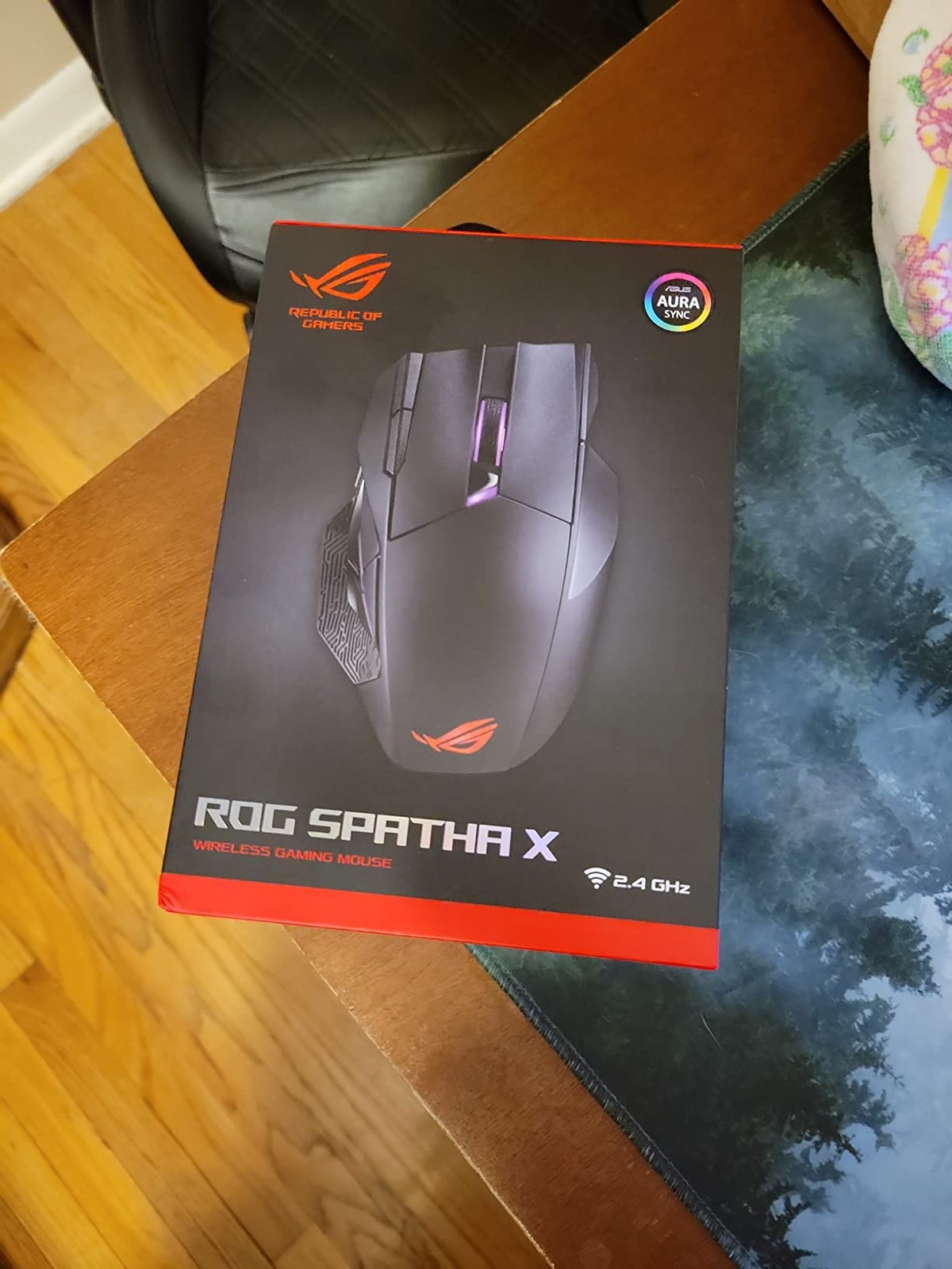 ASUS ROG Spatha X Wireless Gaming Mouse 12 Buttons 19K DPI 67Hr Dock