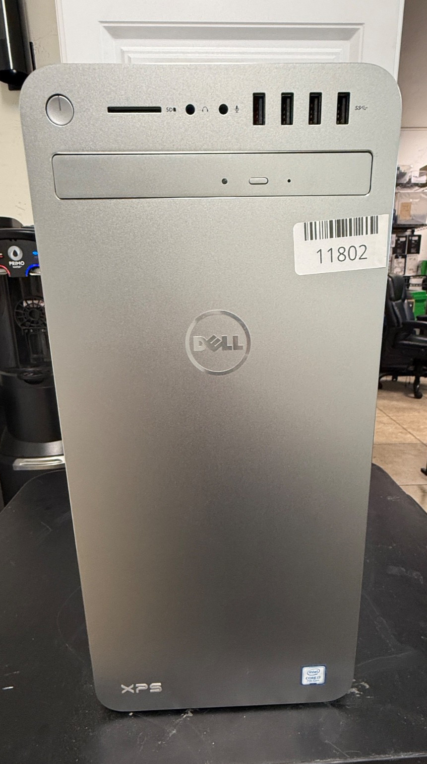 Dell XPS 8920-i7-7700-16GB DDR4 Ram 250GB SSD +1TB HDD  W10H *HAS WIFI*
