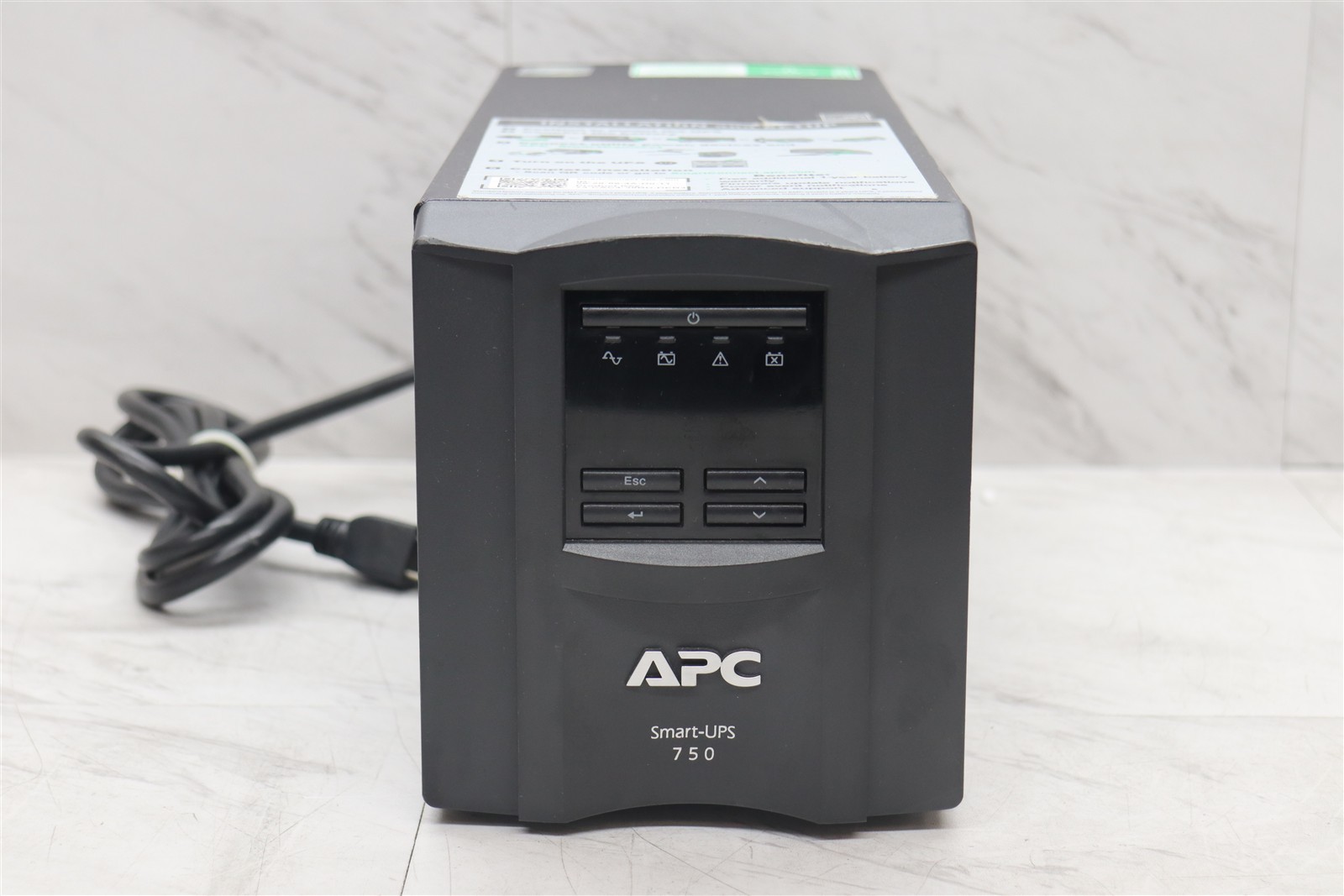APC Smart-UPS 750VA SMT750C Line-Interactive Battery Backup 120V SmartConnect