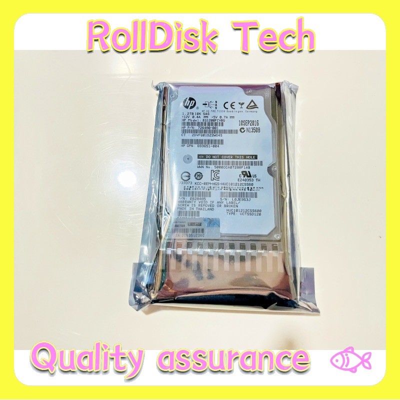 New New 693719-001 HPE 1.2TB 6G SAS 10K SFF (2.5-INCH) DP ENT HDD 693648-B21