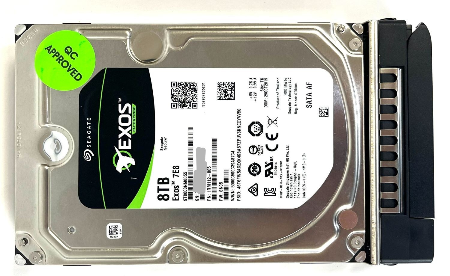 Seagate Enterprise 8TB 3.5" SATA 6Gb/s Hard Drive | ST8000NM0055 1RM112-005