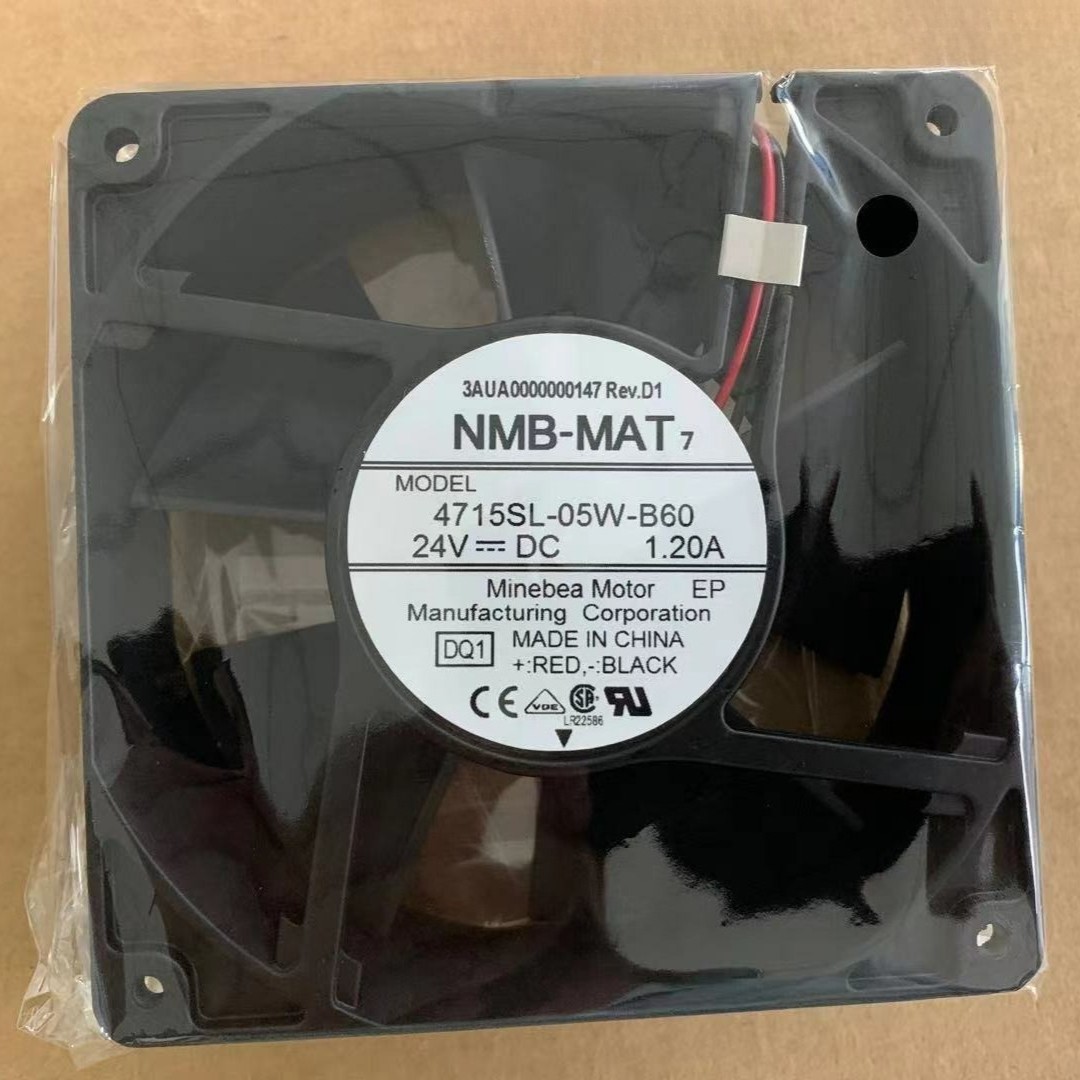 1pcs NMB-MAT 4715SL-05W-B60 MODEL 120*120*38mm DC 24V 1.20A cooling fan