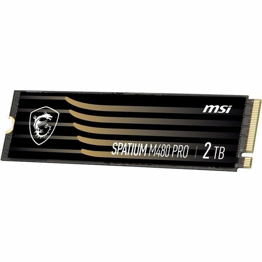 MSI SPATIUM M480 PRO 2 TB Solid State Drive M.2 2280 Internal PCI Express NVMe