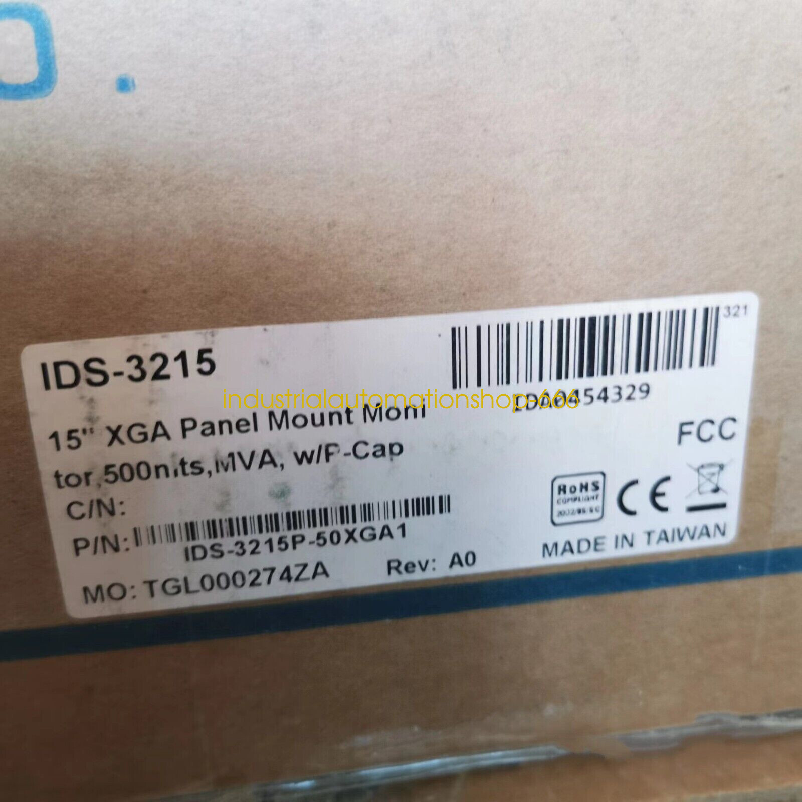 1PCS NEW IDS-3215 IDS-3215P-50XGA1 15 inch Display Screen Via DHL or FedEX