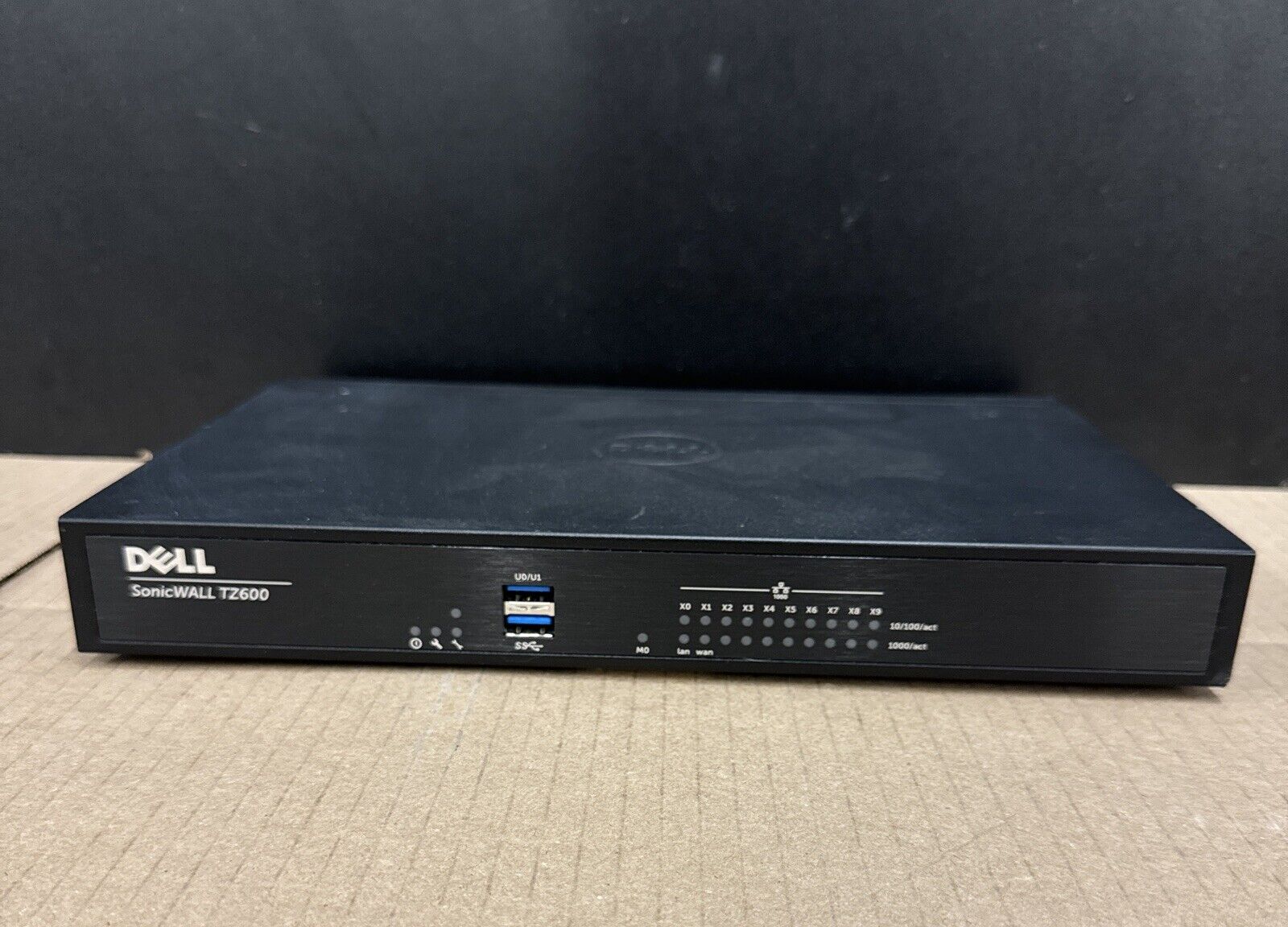 Network Security Dell SonicWall TZ600 Switch Working / No Power Cable