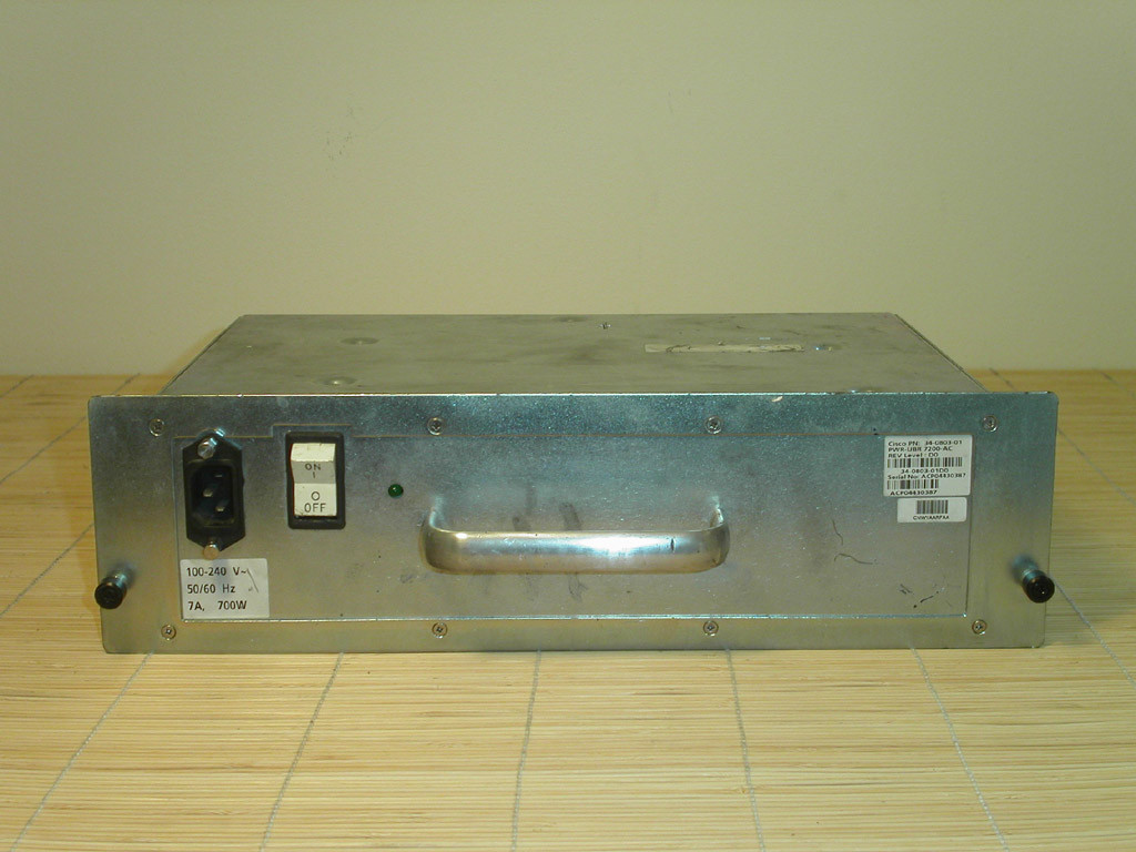 Cisco PWR-UBR7200-AC UBR 7200 Power Supply PSU