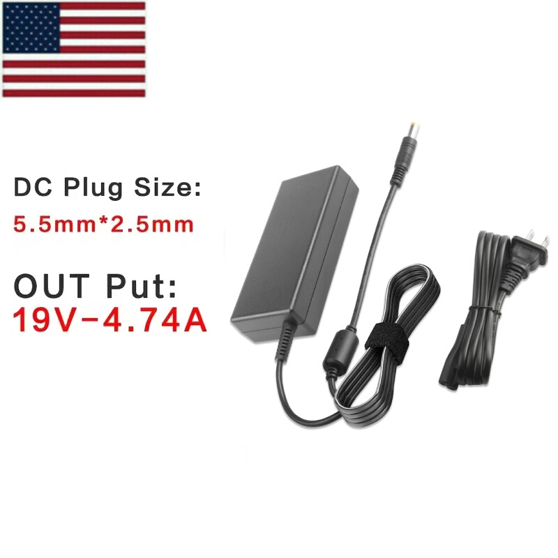 AC Adapter For Intel NUC Kit NUC8i3BEK NUC8i3BEH Mini PC 90W Power Supply Cord
