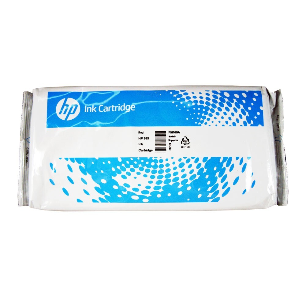 Genuine HP 745 Red 300ml Ink Cartridge F9K06A Designjet Z2600 Z5600