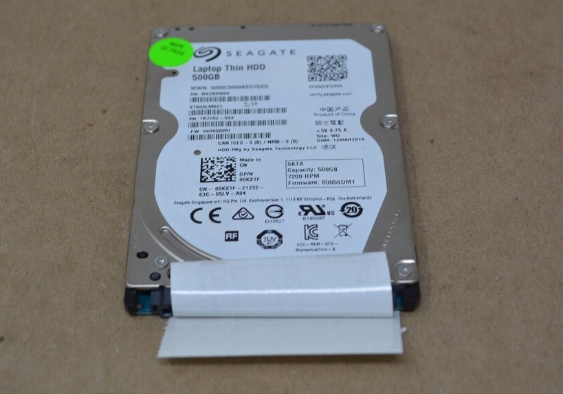 Seagate ST500LM021 1KJ152-073 Hard Drive 500GB SATA 2.5"