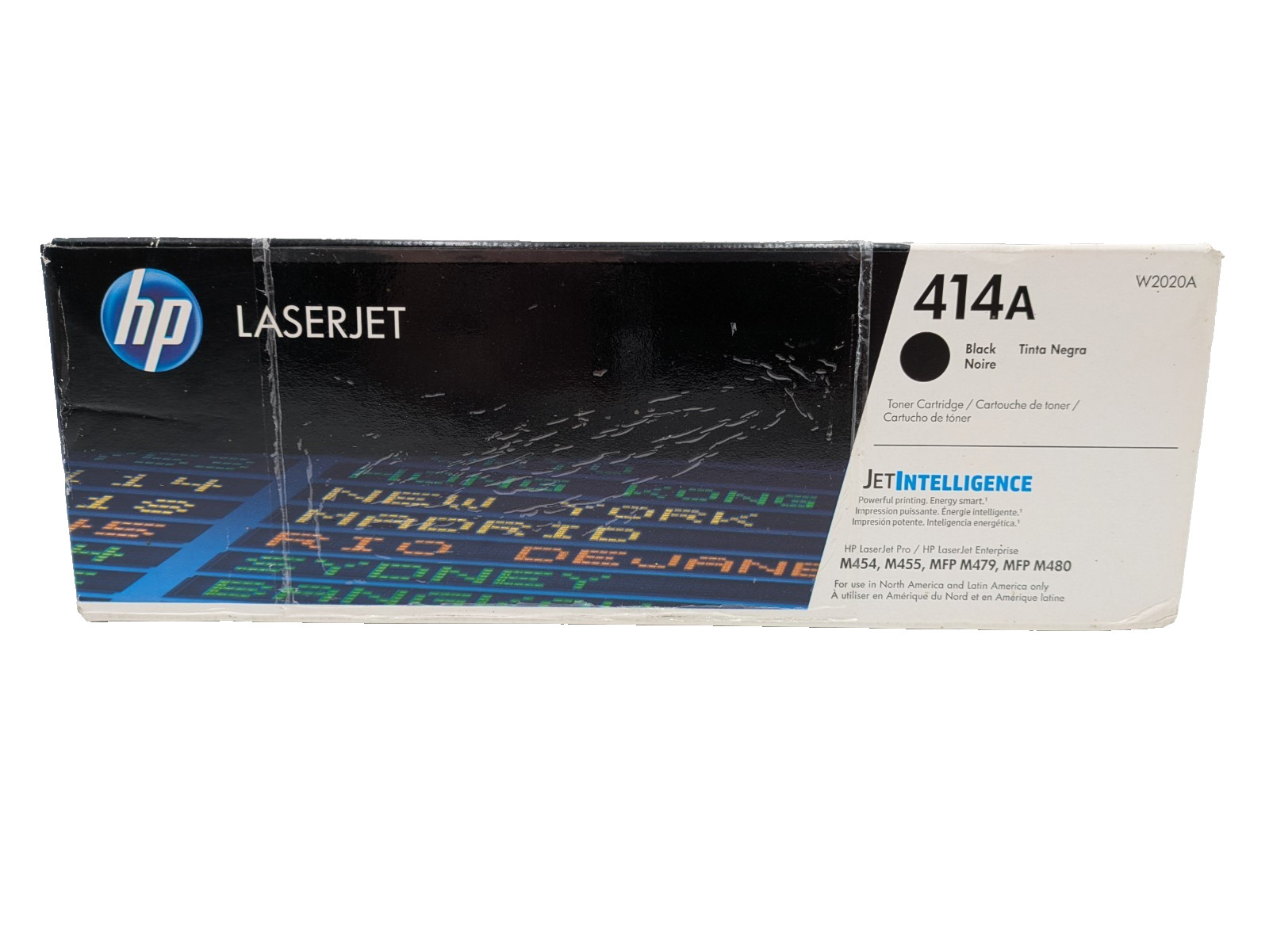 Genuine HP 414A W2020A Black Toner Cartridge LaserJet M454 M455 M479 M480 OEM