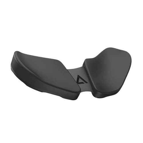 Wrist Rest for Mouse, Ergonomic Silicone Support, Right Hand, Large Black