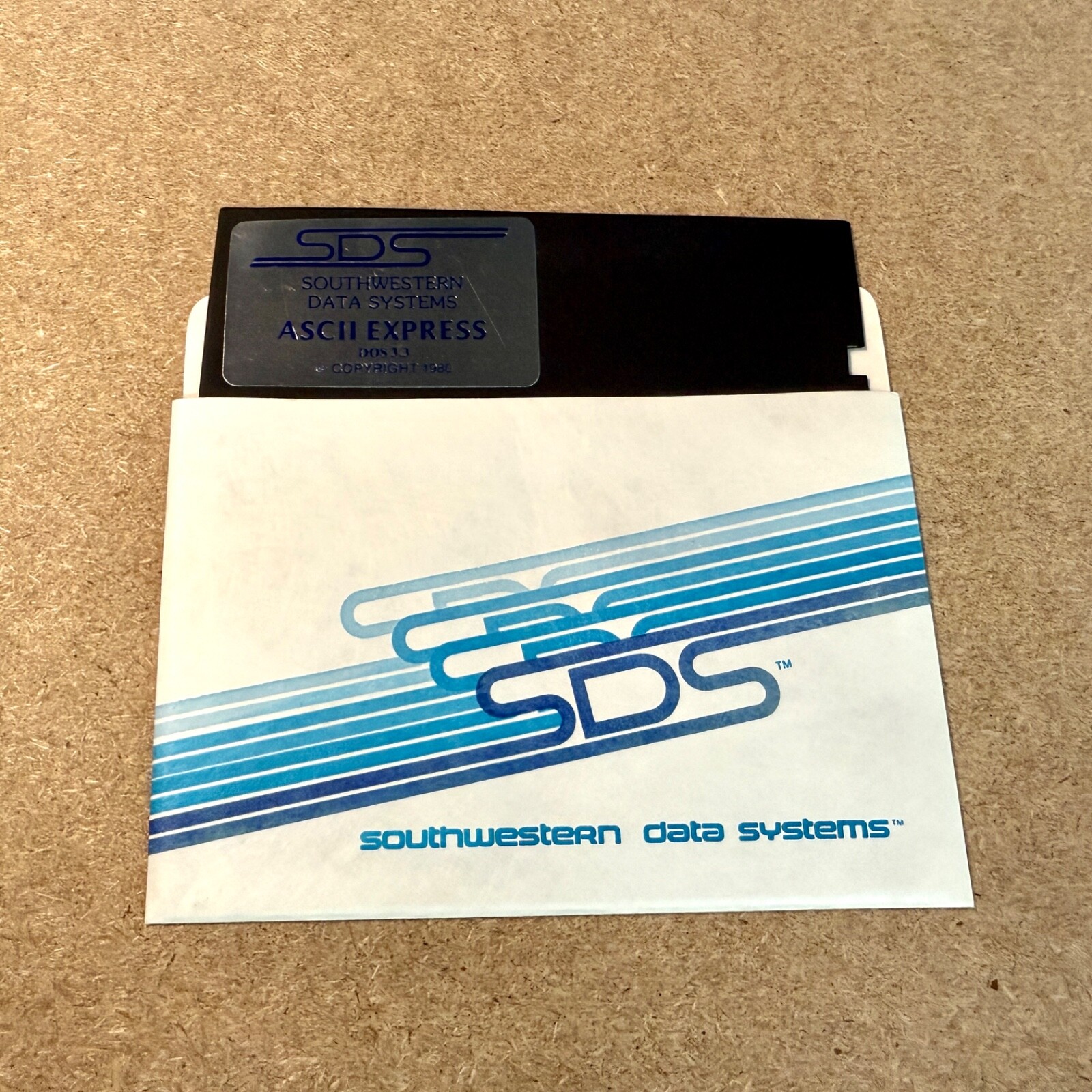 ASCII Express Southwestern Data Systems DOS 3.3 1980 Floppy Disk Apple II