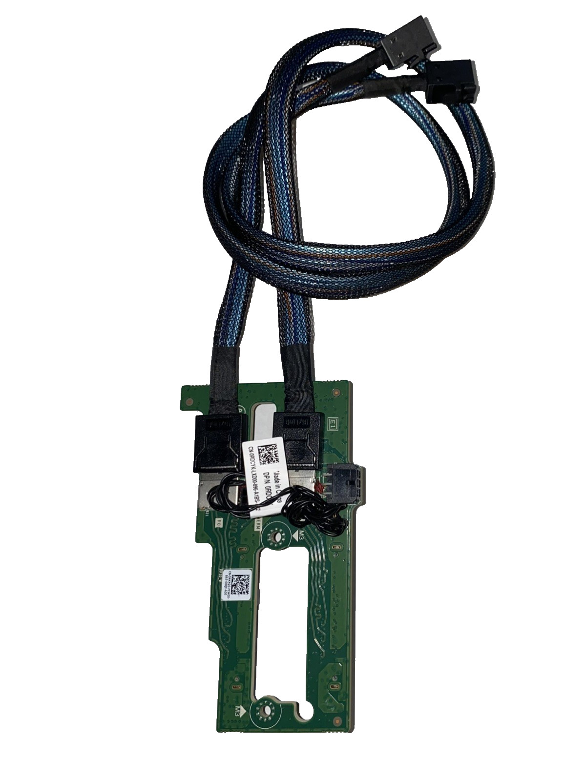 Dell NKN20 Precision 5820 7820 U.2 NVMe FlexBay Backplane, Therm Sensor & Cables