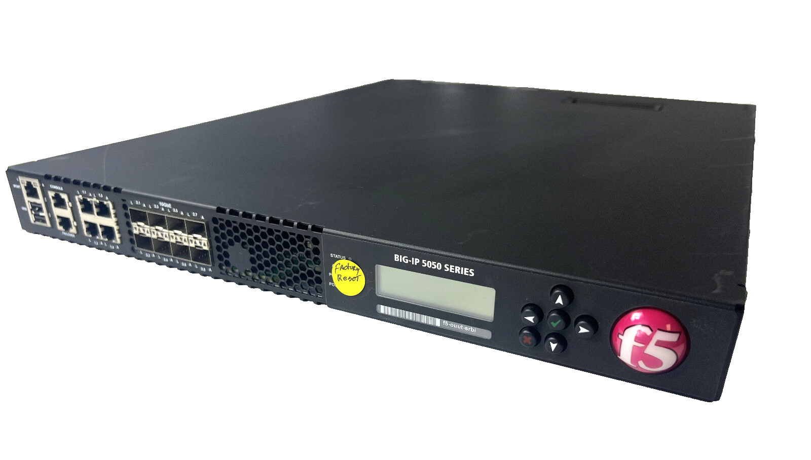 F5 Networking BIG-IP 5050 10 GbE Traffic Manager Load Balancer Factory Reset