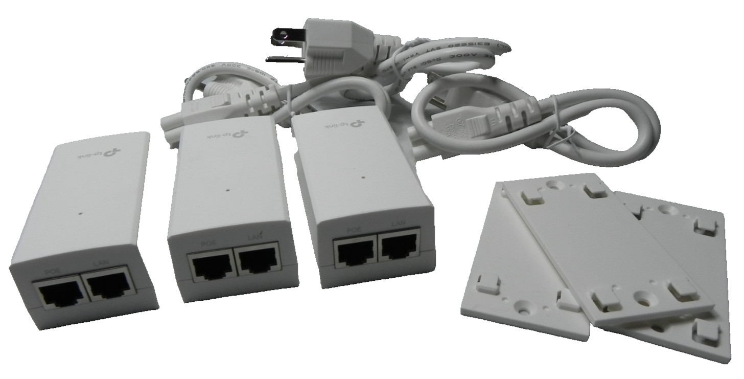 3 TP-Link TL-POE2412G 24V DC Passive Adapter Injector New no package or screws