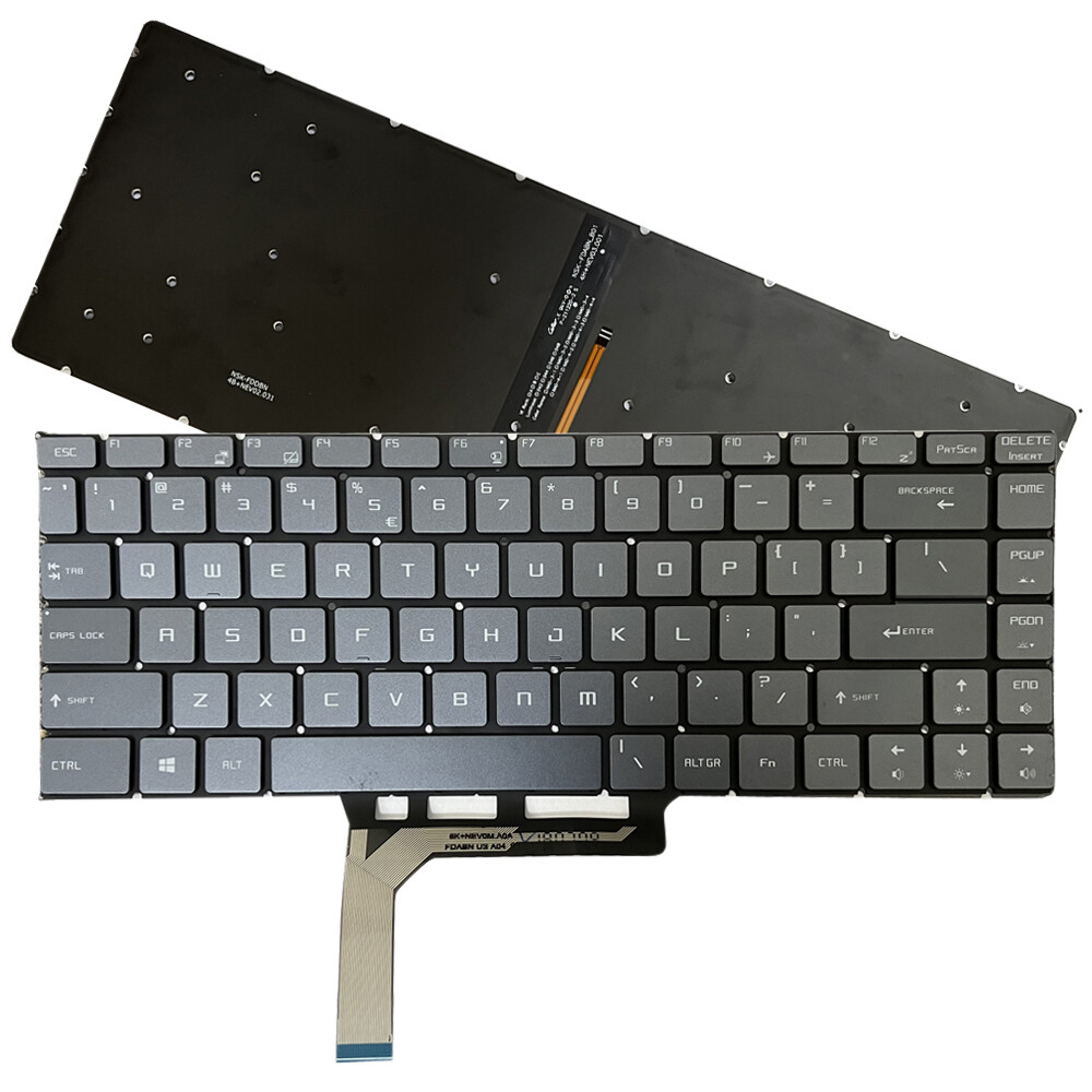 for MSI MS-16Q2 WS65 8SK P65 Creator 8RF GS65 Stealth keyboard with Backlit US