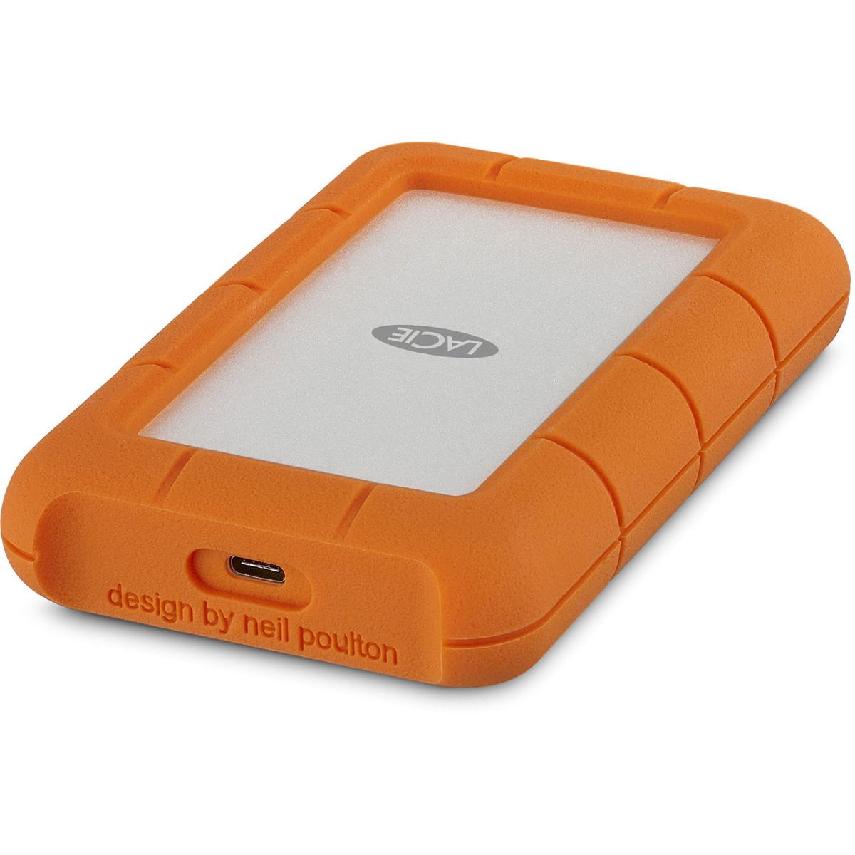 LaCie Rugged USB-C 3.0 2TB External Hard Drive