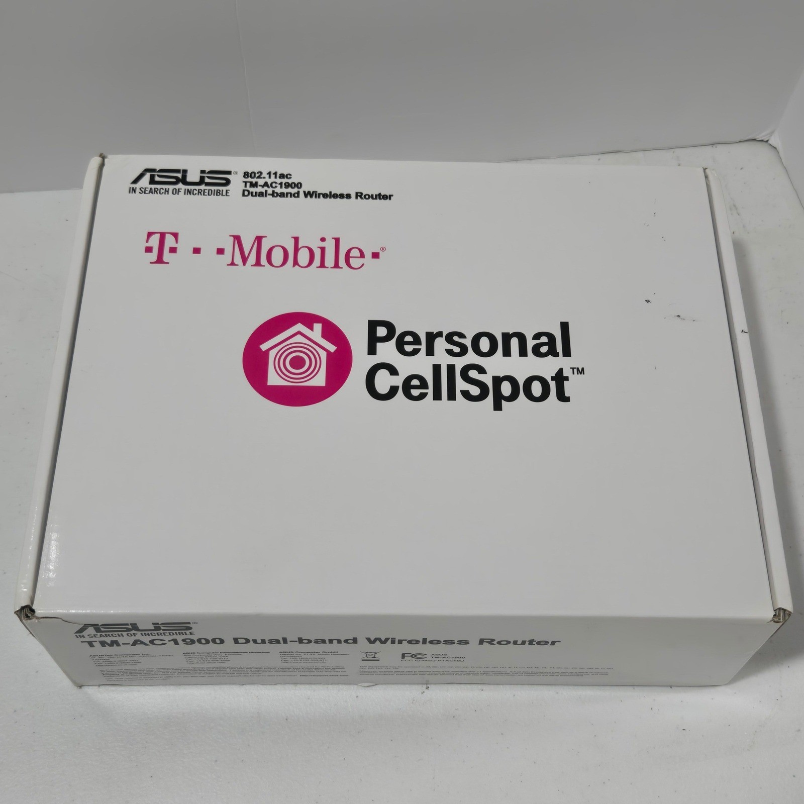 ASUS TM-AC1900 Dual-band Wireless Router T-Mobile Personal CellSpot Black