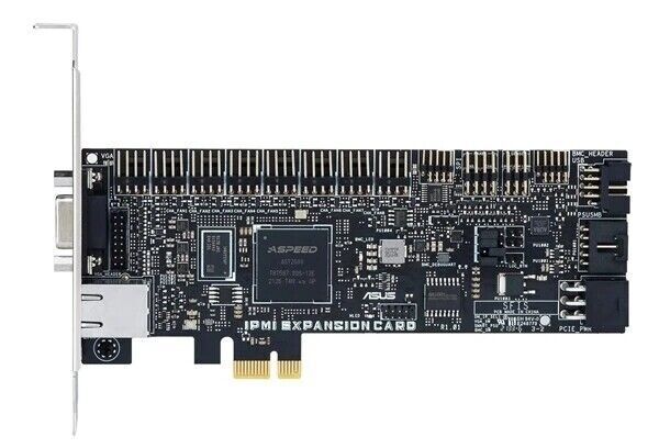 Asus IPMI Expansion Card w/ Dedicated Ethernet Controller, VGA Port, PCIe 3.0 x