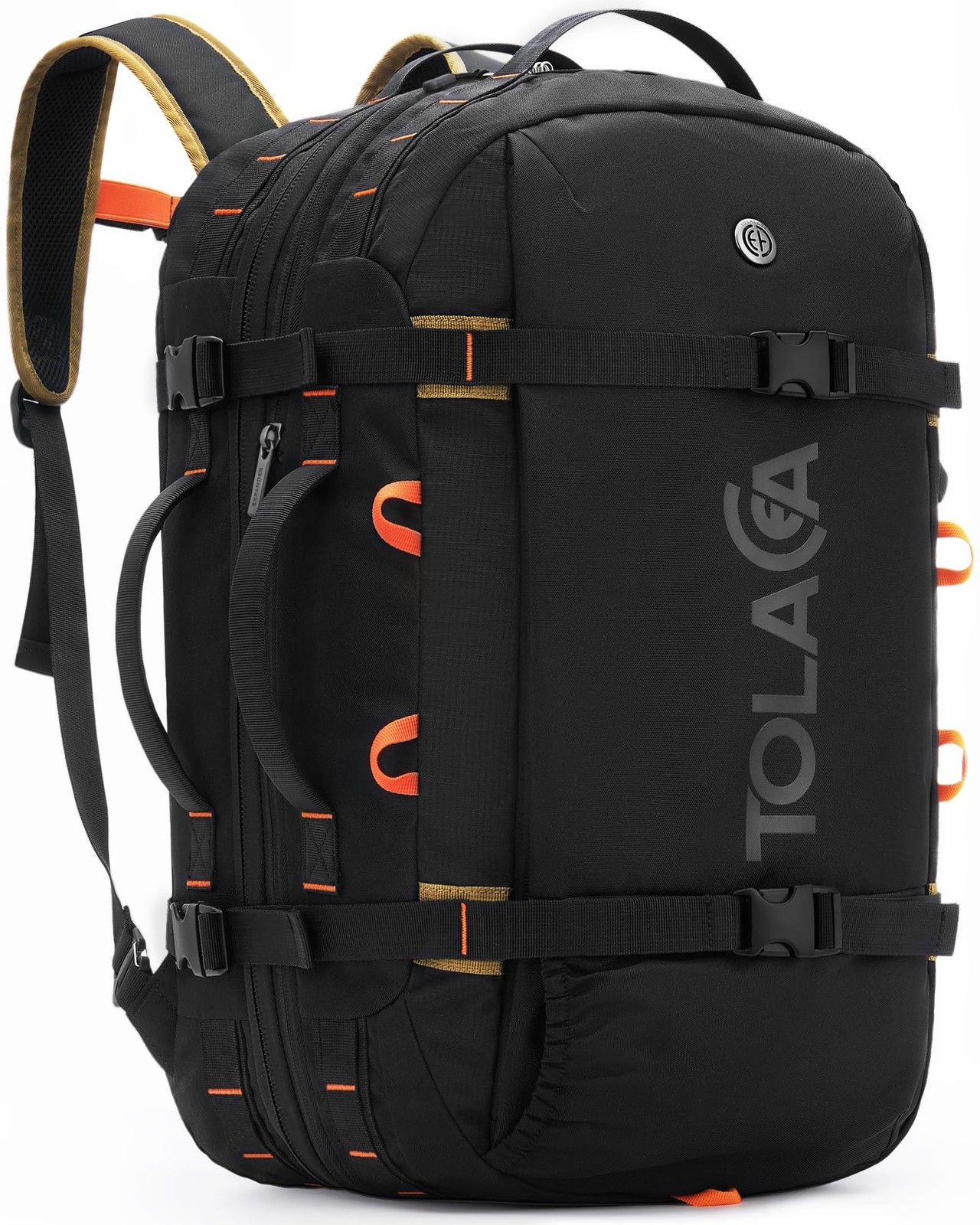 Tolaccea Travel Backpack for Men Women, 40L-50L Carry On Backpack with Wet Dr...