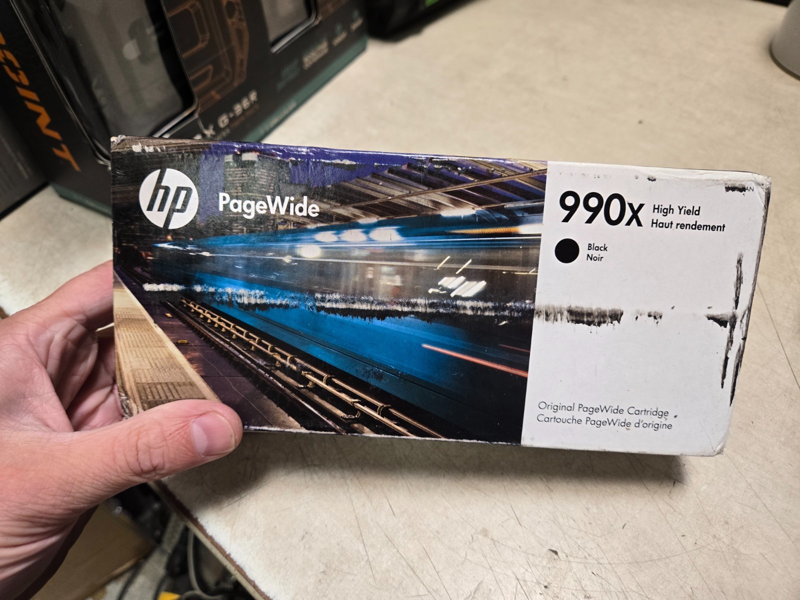 HP 990X High Yield Black Original PageWide Cartridge M0K01AN Sealed 2028