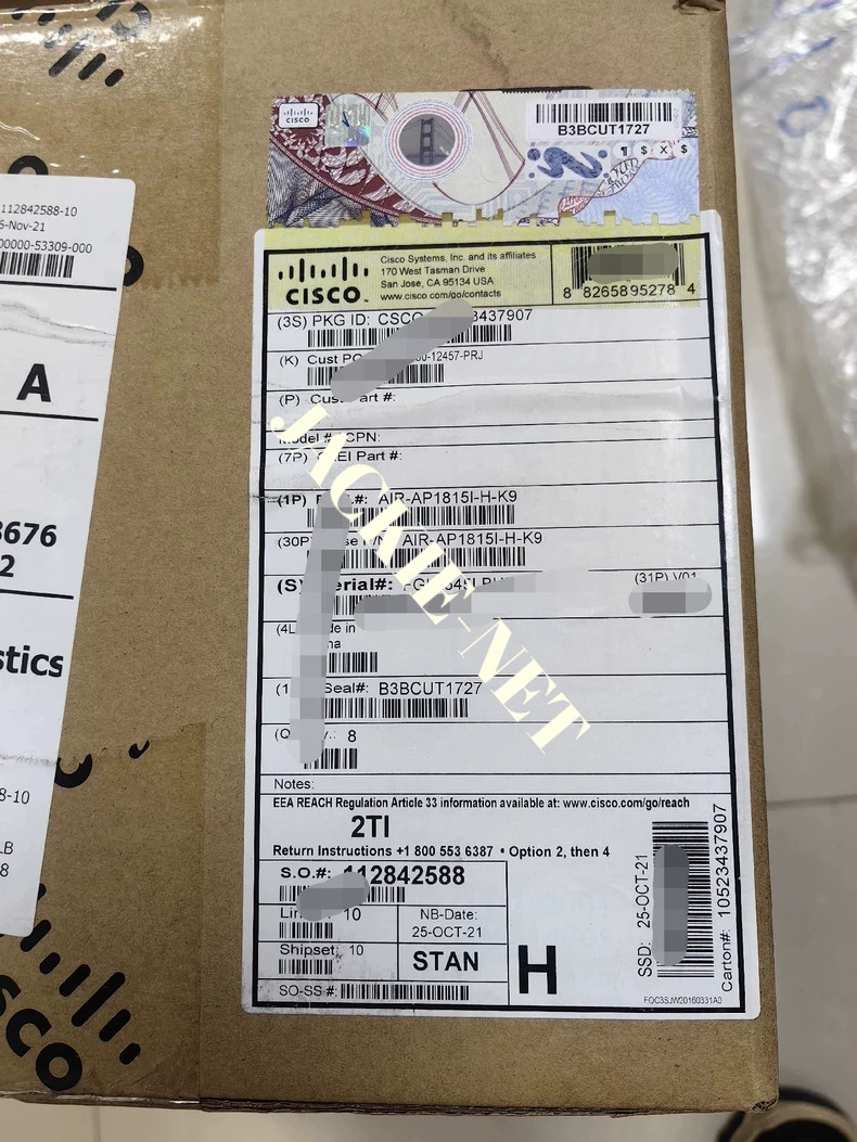 1PCS NEW AIR-AP1815I-H-K9 VIA DHL/UPS