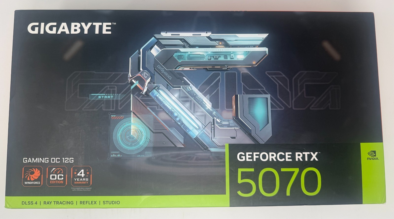 Gigabyte GeForce RTX 5070 GAMING OC 12GB GDDR7 Graphics Card GV-N5070GAMING OC