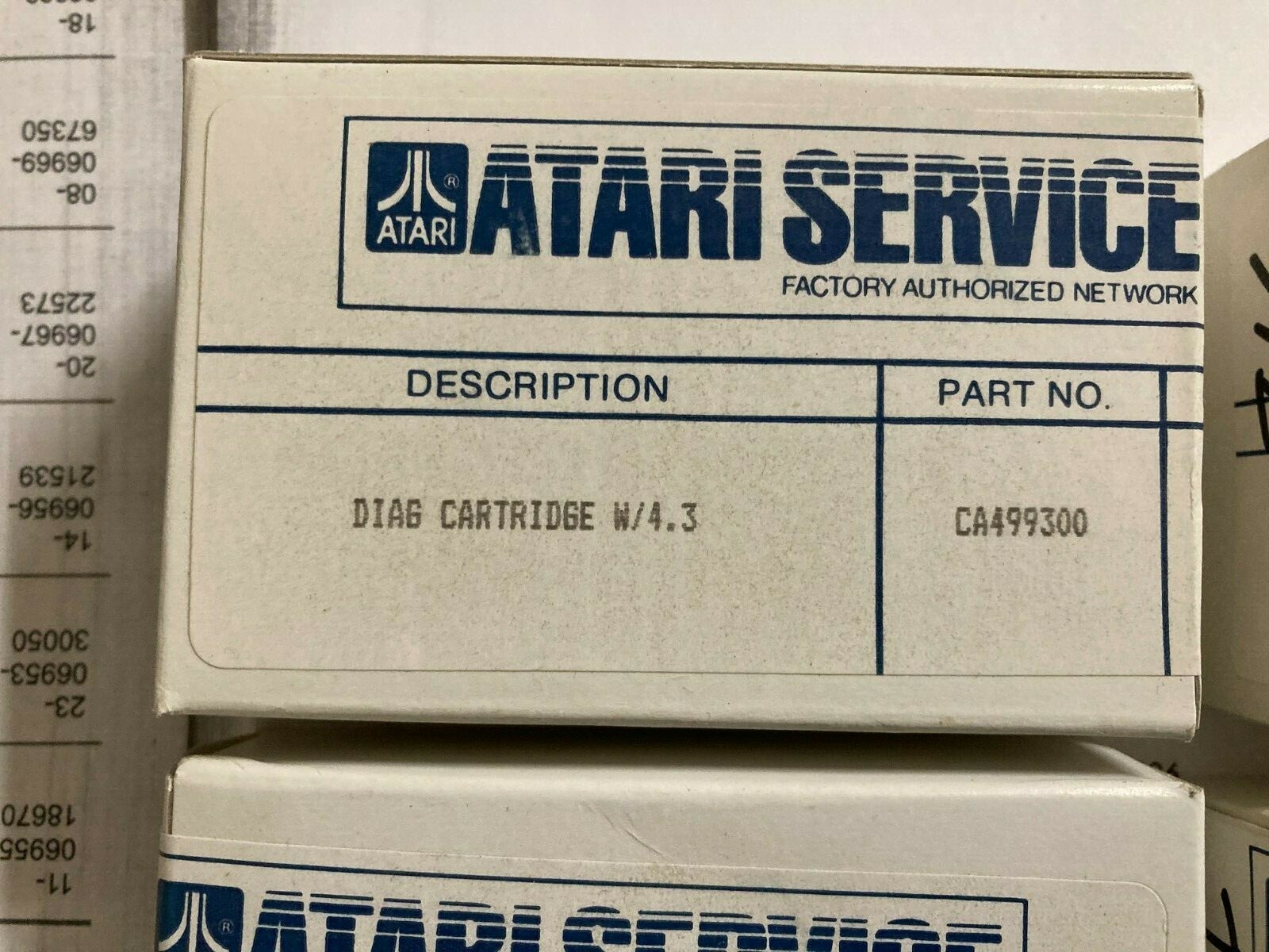 DIAGNOSTIC CARTRIDGE V4.3 Atari ST/STF/STFM & Mega ST CA499300