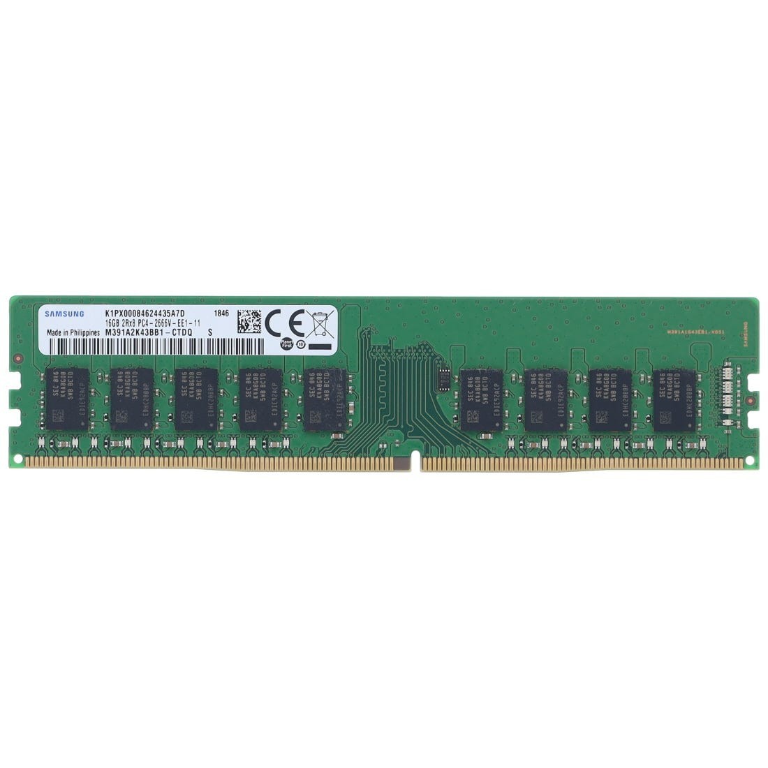 Samsung 16GB DDR4 2666MHz (PC4-21300V-E) Server Memory