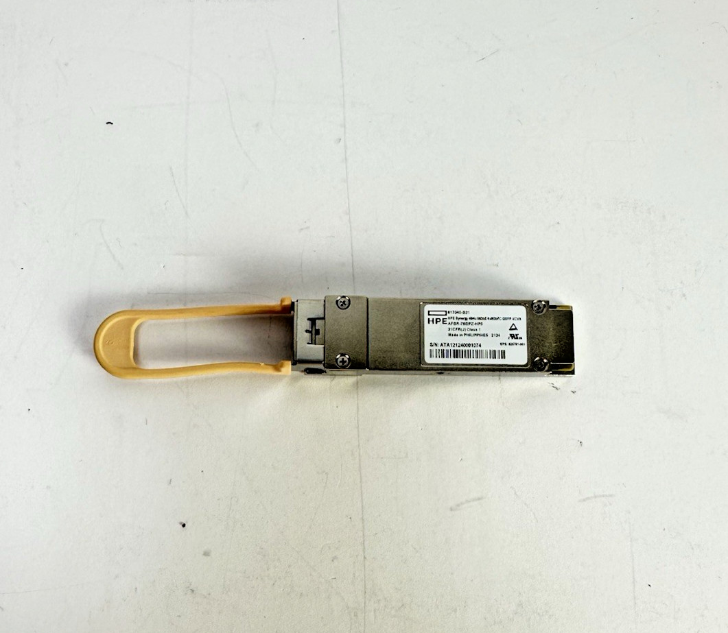 HPE Synergy 40GbE/4x 10GbE/4x 8Gb FC QSFP XCVR 817040-B21 826761-001