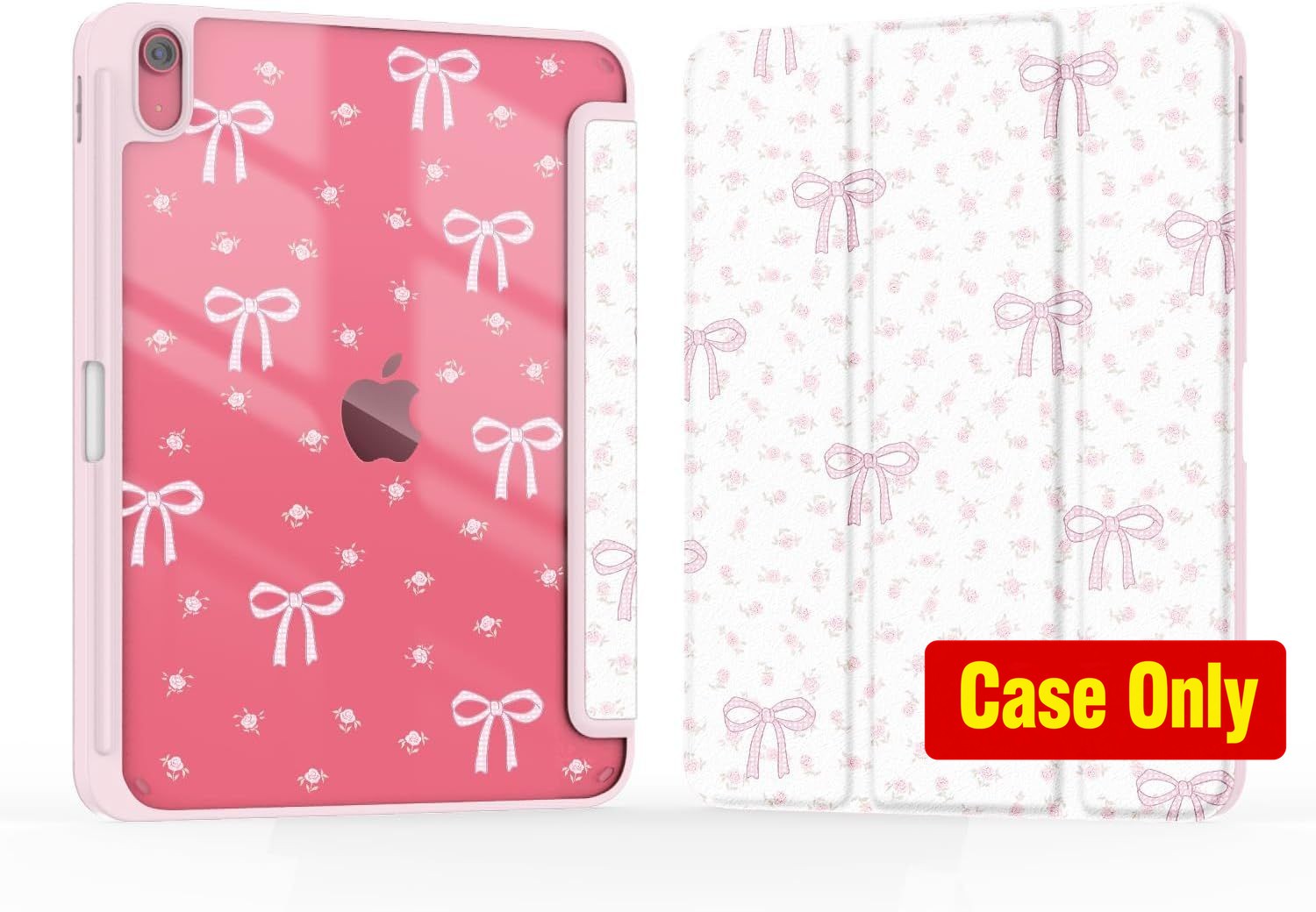 Case for iPad A16 11th/10th Gen 11"/10.9" 2025/2022, Floral Design, Shockproof