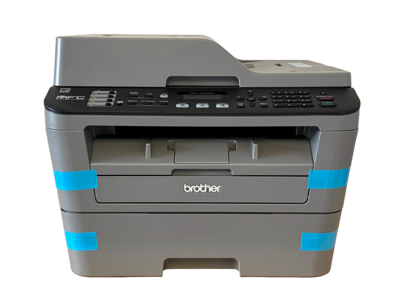 Brother MFC‑L2700DW Mono Laser All‑in‑One Printer - FULLY TESTED - W/Toner
