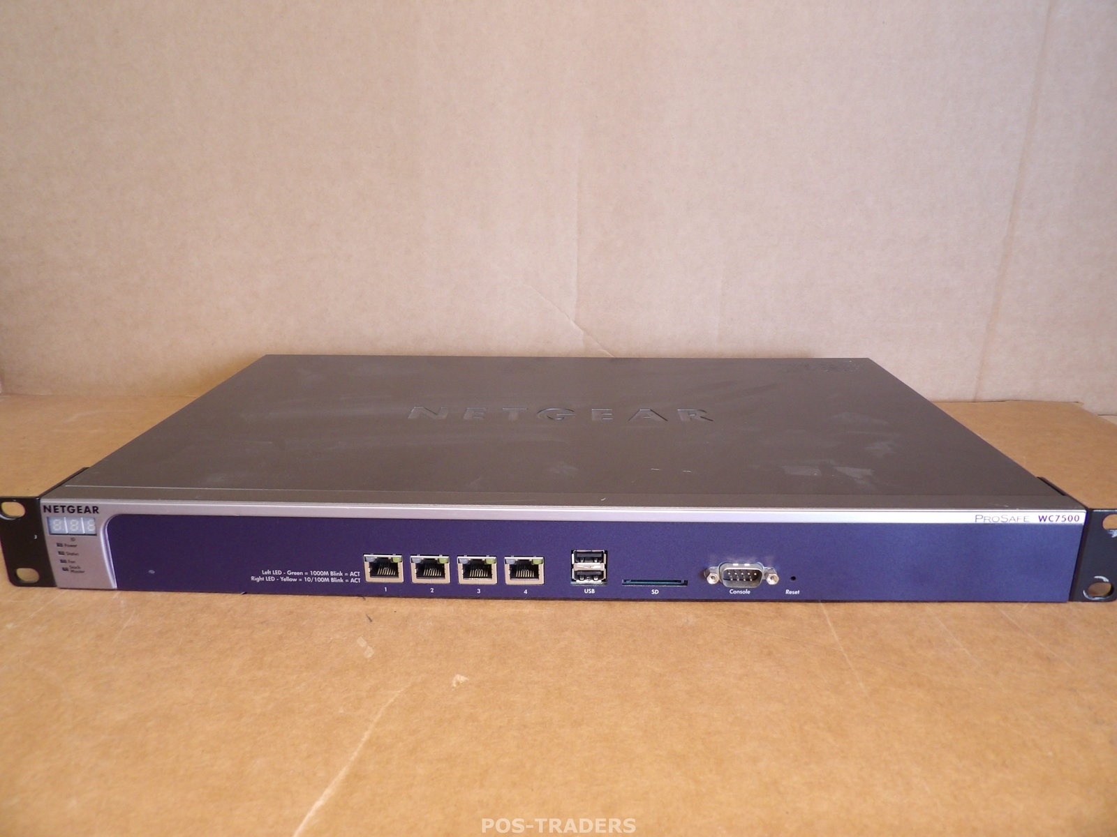 NETGEAR ProSAFE WC7500 WC16A Wireless AP Controller Gateway WC7500-10000S + RM