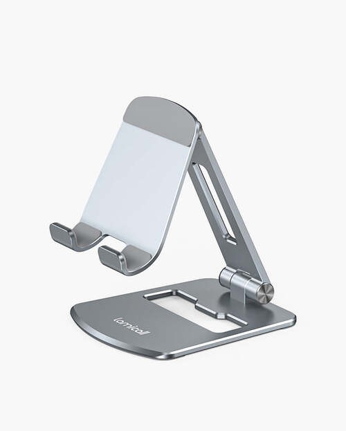 Lamicall Adjustable 360 Degree Rotating Tablet Desktop Stand - Silver ISD-0003