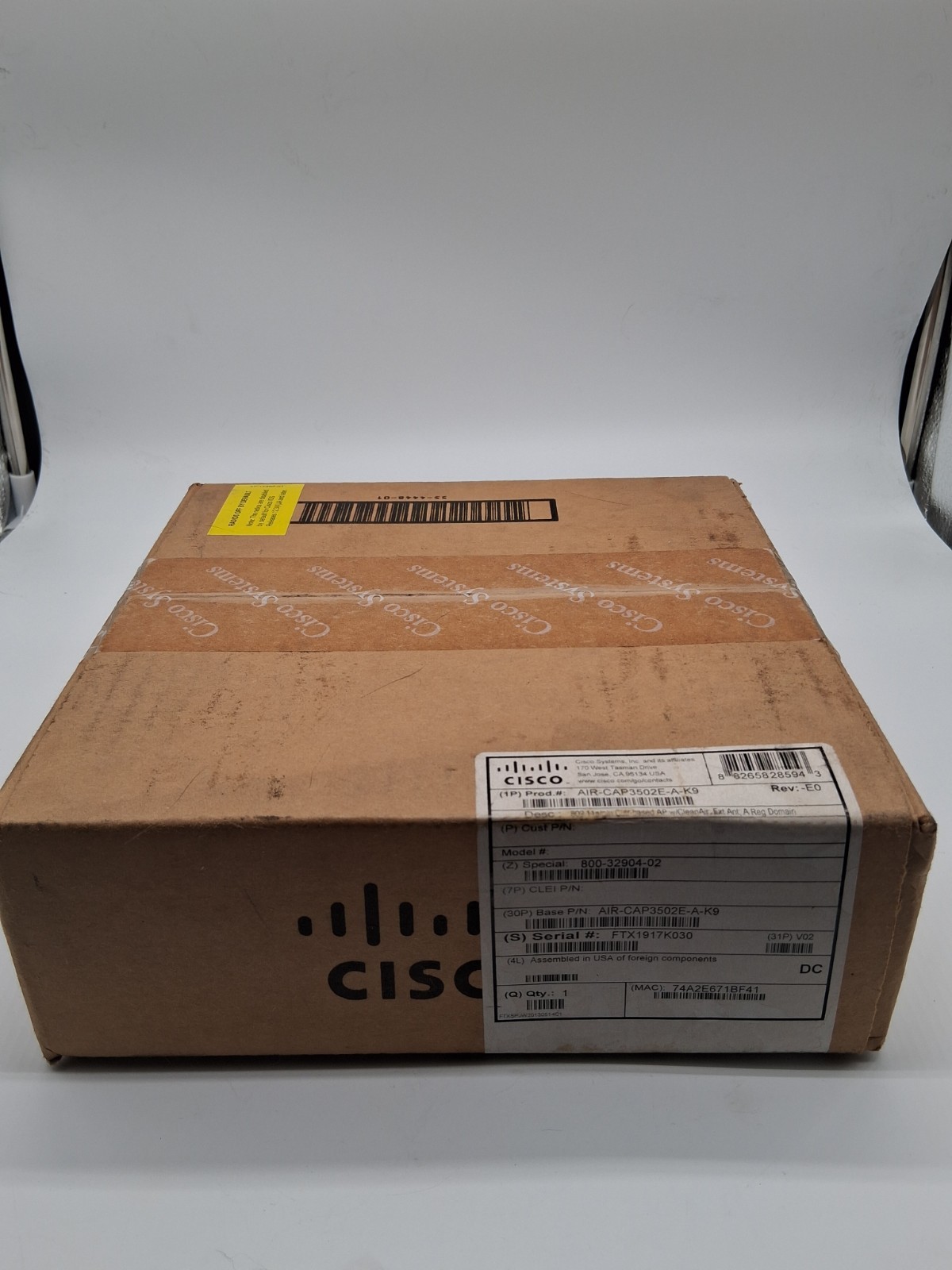 AIR-CAP3502E-A-K9 Cisco Aironet 3500 Series Wireless Access Point New Sealed.  .