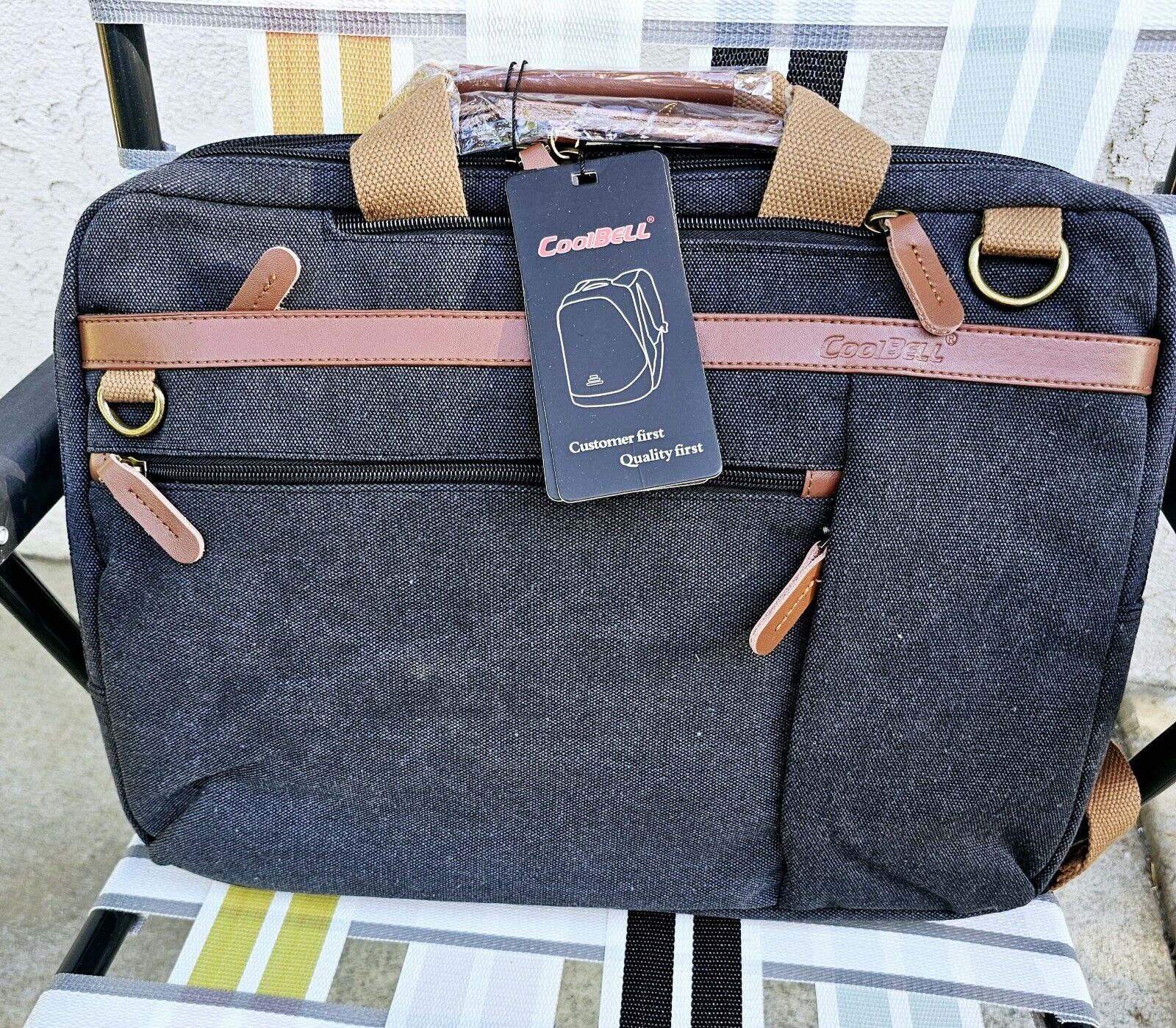 BRAND NEW CoolBell Convertible Backpack Messenger Bag Shoulder Bag Laptop Case 