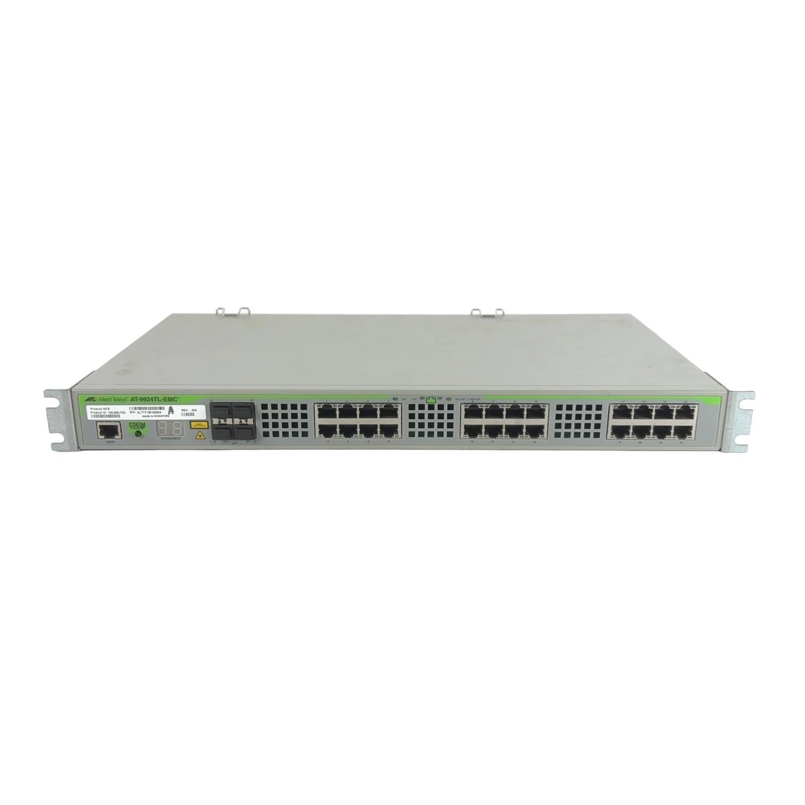 Allied Telesis AT-9924TL-EMC2 24-Port Gigabit Layer 3 Managed Switch 4x SFP