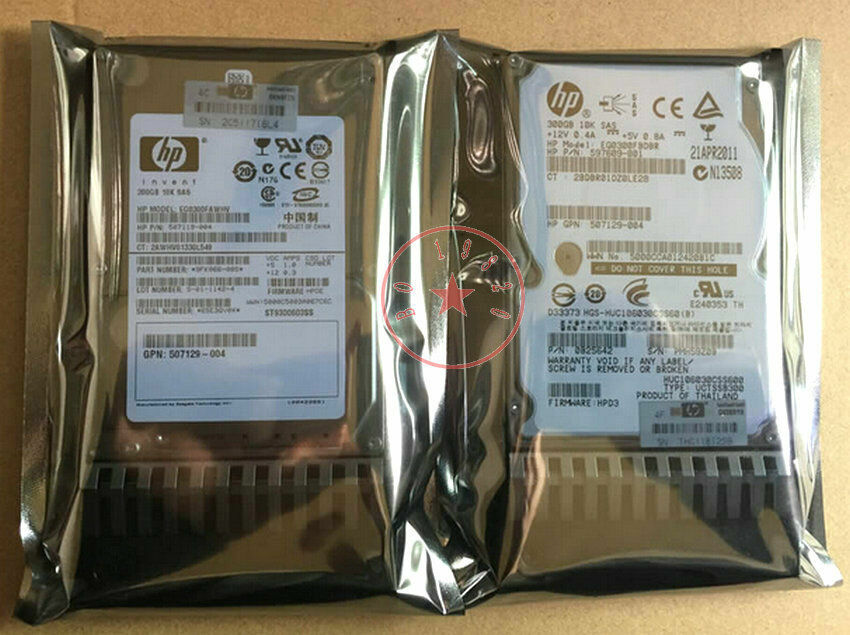 HP EG0300FAWHV 300GB 10K RPM 2.5" DUAL PORT 670823-001 507127-B21 SAS HARD DRIVE