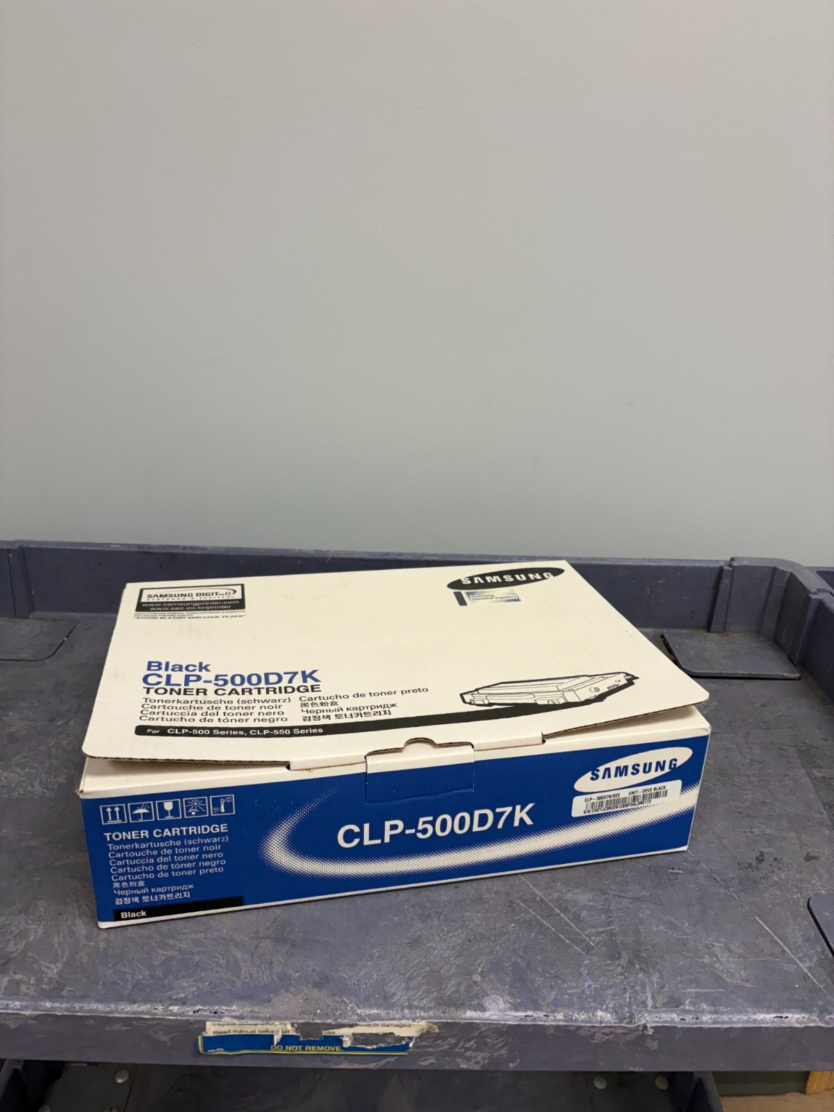 Genuine Samsung Black CLP-500D7K Toner Cartridge. New & Sealed