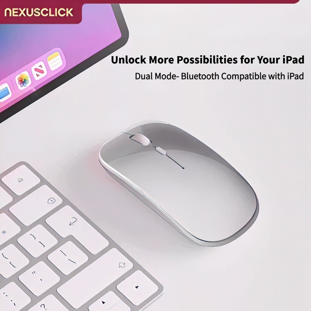 2.4GHz USB Wireless Optical Mouse Mice for Apple Mac Macbook Pro Air PC White US