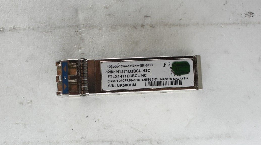 FINISAR FTLX1471D3BCL-HC 10GB-10km-1310nm-SM-SFP+ Optical Transceiver
