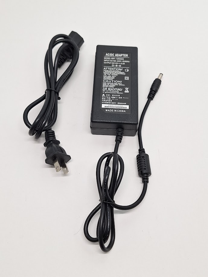 AC/DC Adapter ANY-125000Q 12V 5A Power Supply 5.5*2.5MM