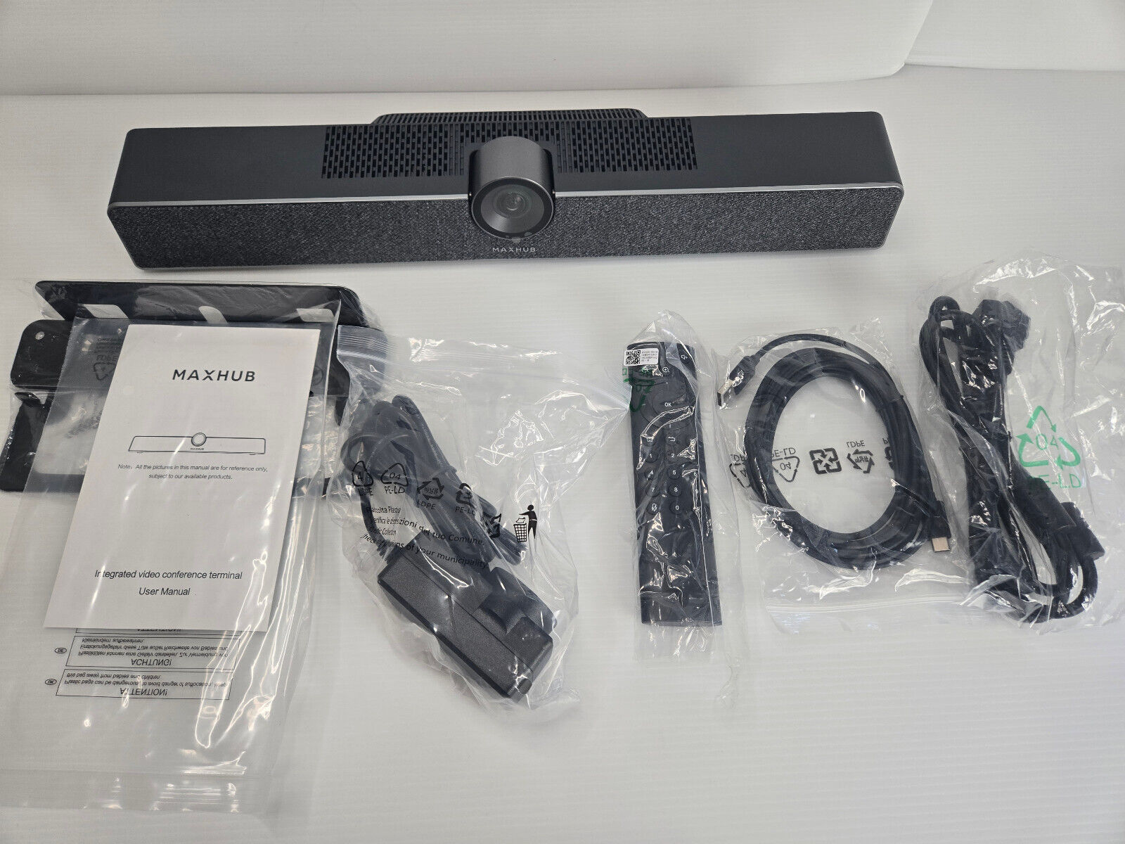 Enther & MAXHUB 4K Conference Camera, All-in-one Conference Room Camera System
