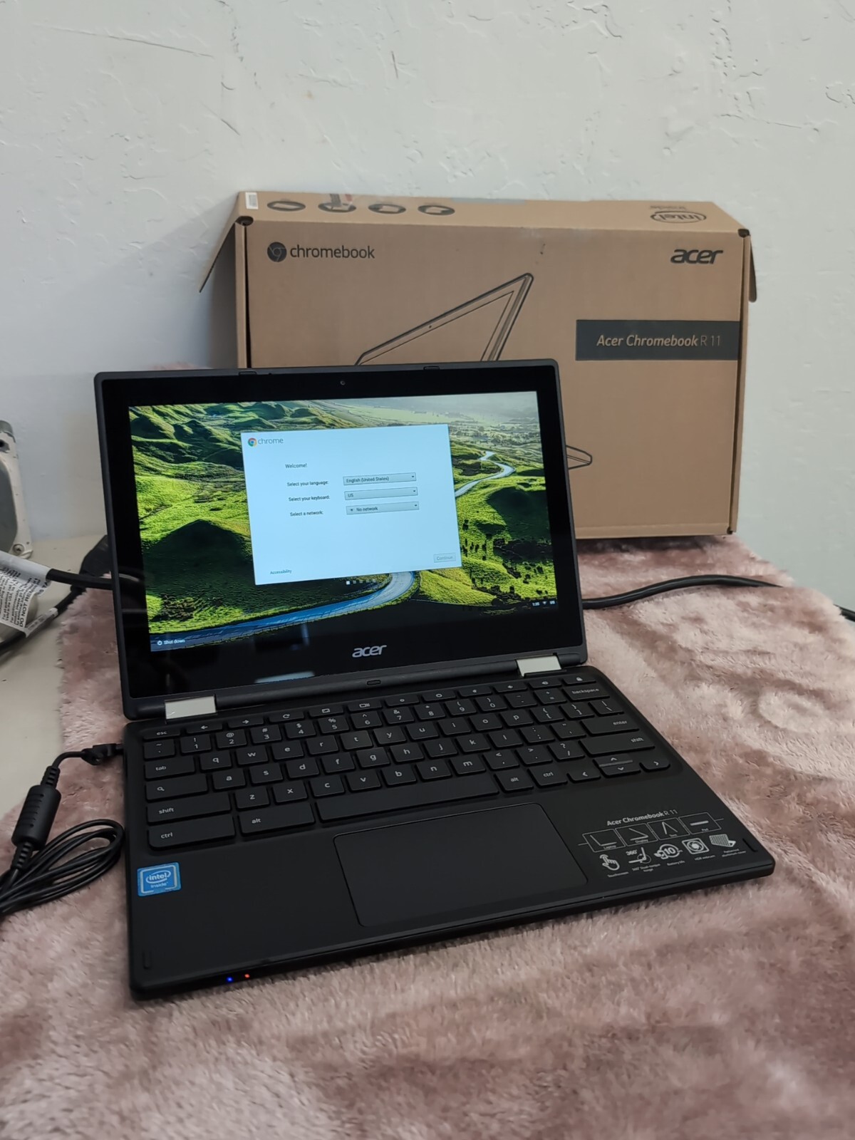 Acer Chromebook R 11 C738T-C5R6, N15Q8 11.6" Touch-screen 4GG RAM 32GB 