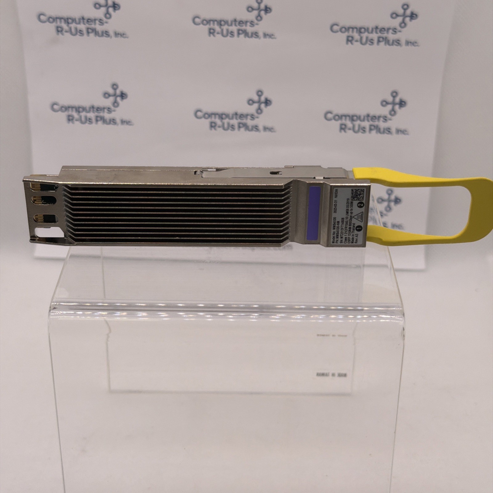 NVIDIA MMS4X00-NM 800 Gbps Twin port OSFP DR8 1310nm 500m 2x MPO-12 Transceiver