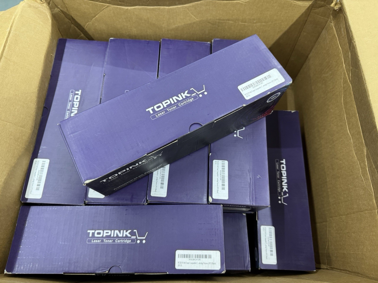 12 PACK TOPINK TP-12A/Q2612A Laser Toner Cartridge - NEW Black Factory Sealed